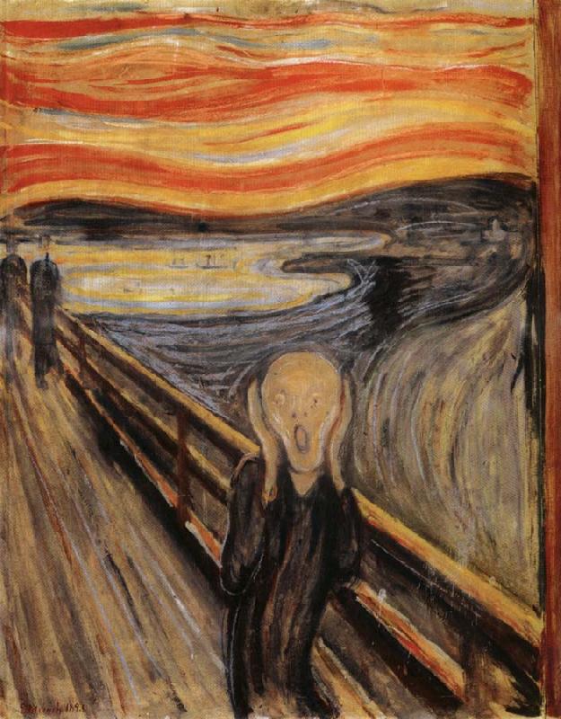 Edvard Munch The Scream oil painting image